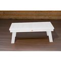 Highwood Usa highwood® Pocono Deep Seating Patio Conversation Table - White AD-DSCT1-WHE